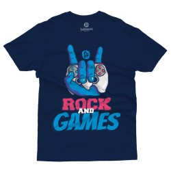 rock and games (Κοντομάνικο Παιδικό)