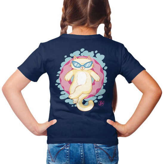 summer cat  (Κοντομάνικο Παιδικό)