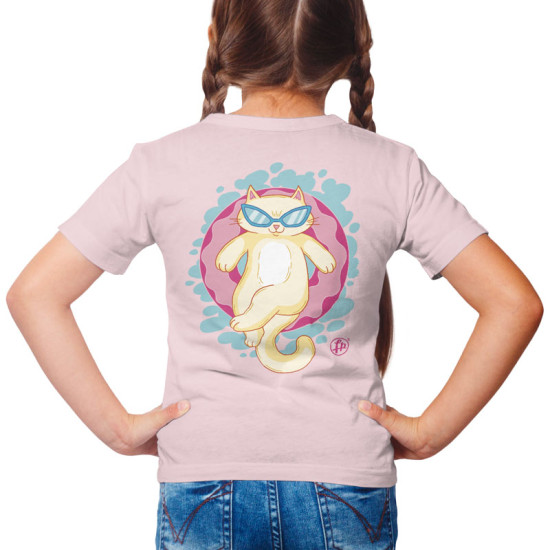 summer cat  (Κοντομάνικο Παιδικό)