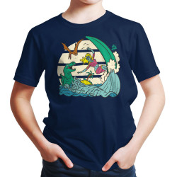 Surfing robot (Κοντομάνικο Παιδικό)