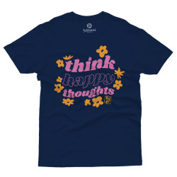 think happy thoughts (Κοντομάνικο Παιδικό) think happy thoughts (Κοντομάνικο Παιδικό)