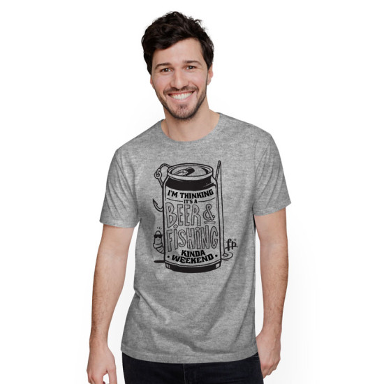 BEER FISHING (Κοντομάνικο Ανδρικό / Unisex)