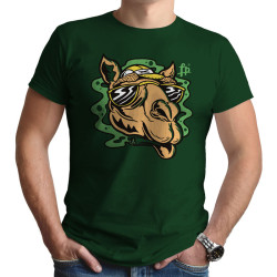 CAMEL ANIMAL SMOKING WEED (Κοντομάνικο Ανδρικό / Unisex)