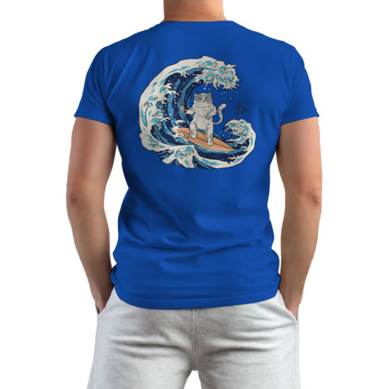 CAT SUSHI WAVE (Κοντομάνικο Ανδρικό / Unisex)