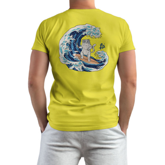 CAT SUSHI WAVE (Κοντομάνικο Ανδρικό / Unisex)
