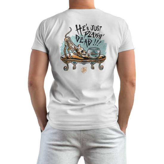 DEAD CAT AND FISH (Κοντομάνικο Ανδρικό / Unisex)