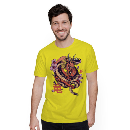 DRAGON BLOSSOM (Κοντομάνικο Ανδρικό / Unisex)