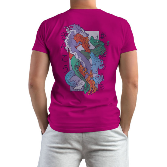 FOUR ELEMENTS DRAGONS (Κοντομάνικο Ανδρικό / Unisex)