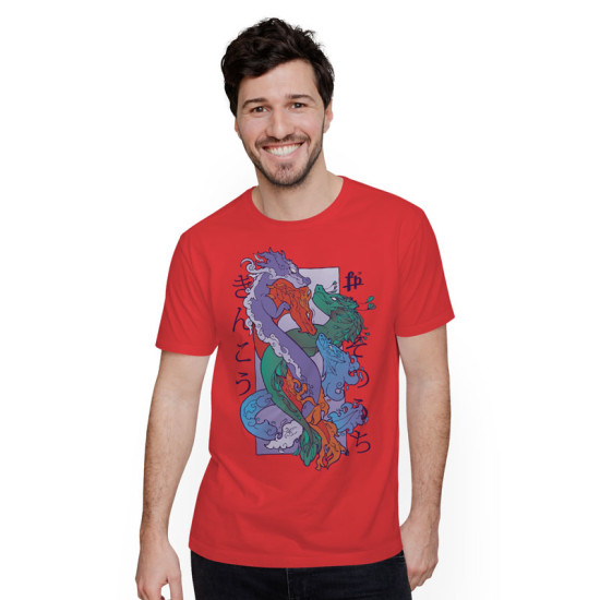 FOUR ELEMENTS DRAGONS (Κοντομάνικο Ανδρικό / Unisex)
