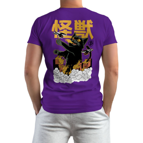 KAIJU ANIME CAT (Κοντομάνικο Ανδρικό / Unisex)