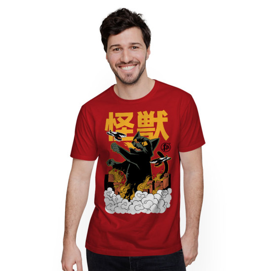 KAIJU ANIME CAT (Κοντομάνικο Ανδρικό / Unisex)