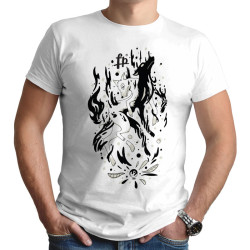 MYSTIC WOLF ANIMAL SOUL (Κοντομάνικο Ανδρικό / Unisex)