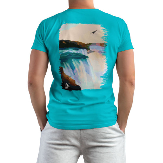 NIAGARA FALLS PAINTING (Κοντομάνικο Ανδρικό / Unisex)