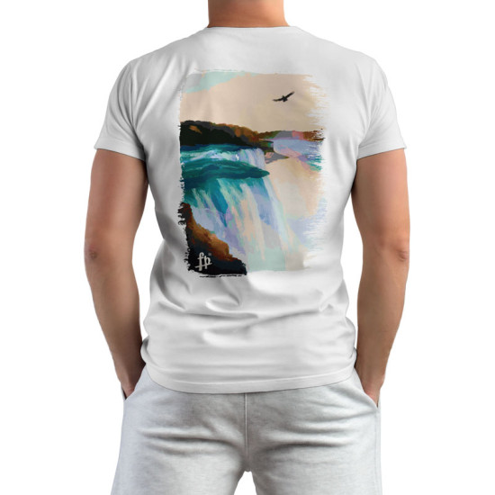 NIAGARA FALLS PAINTING (Κοντομάνικο Ανδρικό / Unisex)