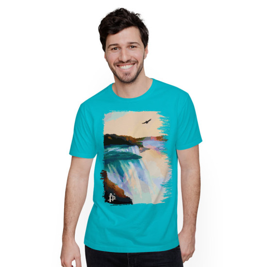 NIAGARA FALLS PAINTING (Κοντομάνικο Ανδρικό / Unisex)