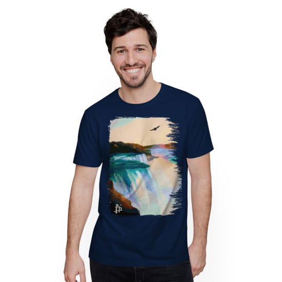 NIAGARA FALLS PAINTING (Κοντομάνικο Ανδρικό / Unisex)