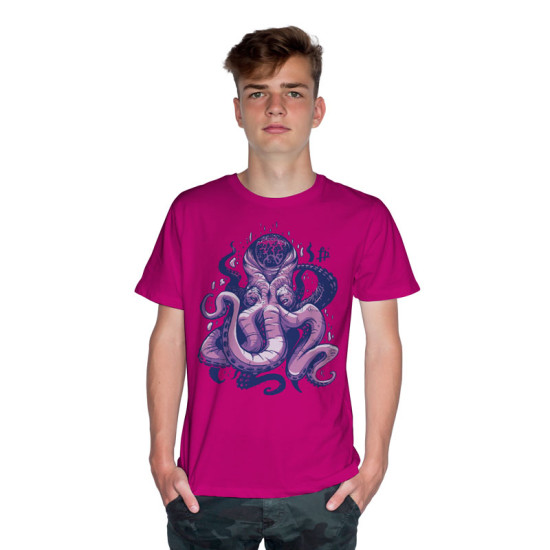 PURPLE KRAKEN (Κοντομάνικο Ανδρικό / Unisex)