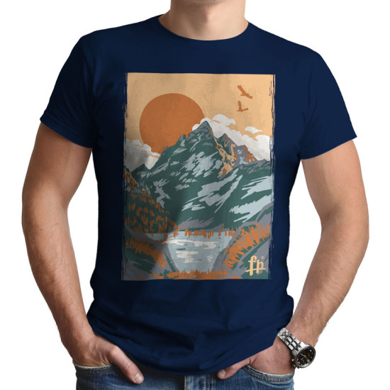 VINTAGE MOUNTAIN (Κοντομάνικο Ανδρικό / Unisex)