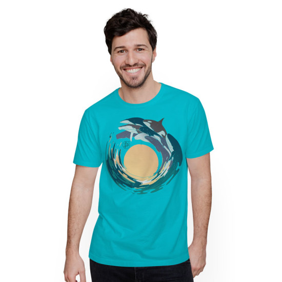 WHALES JUMPING (Κοντομάνικο Ανδρικό / Unisex)