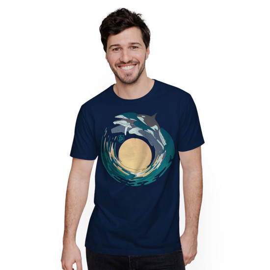 WHALES JUMPING (Κοντομάνικο Ανδρικό / Unisex)