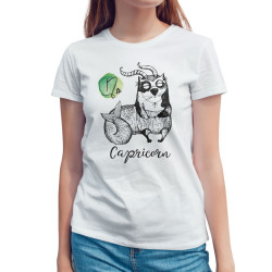 Αστείες Γάτες Ζώδια - Αιγόκερως (Κοντομάνικο Γυναικείο) Αστείες Γάτες Ζώδια - Αιγόκερως (Κοντομάνικο Γυναικείο)