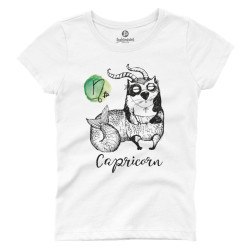 Αστείες Γάτες Ζώδια - Αιγόκερως (Κοντομάνικο Γυναικείο) Αστείες Γάτες Ζώδια - Αιγόκερως (Κοντομάνικο Γυναικείο)