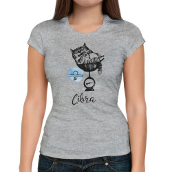 Αστείες Γάτες Ζώδια - Ζυγός (Κοντομάνικο Γυναικείο) Αστείες Γάτες Ζώδια - Ζυγός (Κοντομάνικο Γυναικείο)