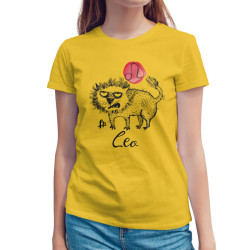 Αστείες Γάτες Ζώδια - Λέων (Κοντομάνικο Γυναικείο) Αστείες Γάτες Ζώδια - Λέων (Κοντομάνικο Γυναικείο)