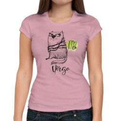 Αστείες Γάτες Ζώδια - Παρθένος (Κοντομάνικο Γυναικείο) Αστείες Γάτες Ζώδια - Παρθένος (Κοντομάνικο Γυναικείο)