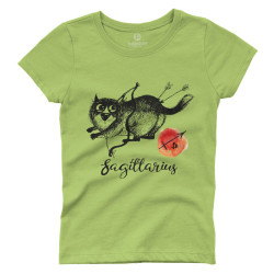 Αστείες Γάτες Ζώδια - Τοξότης (Κοντομάνικο Γυναικείο)