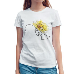 Γυναικείο πορτραίτο με καπέλο (Κοντομάνικο Γυναικείο) Γυναικείο πορτραίτο με καπέλο (Κοντομάνικο Γυναικείο)