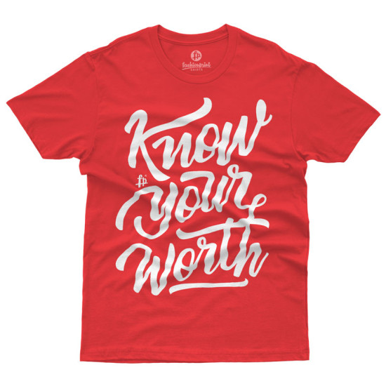 Know Your Worth (Κοντομάνικο Ανδρικό / Unisex)