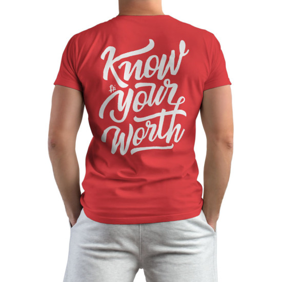 Know Your Worth (Κοντομάνικο Ανδρικό / Unisex)