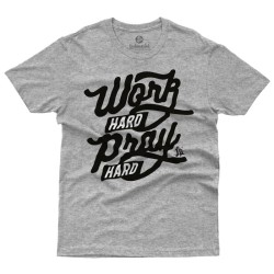 Work Hard Pray Hard (Κοντομάνικο Ανδρικό / Unisex) Work Hard Pray Hard (Κοντομάνικο Ανδρικό / Unisex)