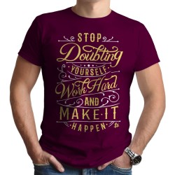 Stop Doubting Yourself (Κοντομάνικο Ανδρικό / Unisex)