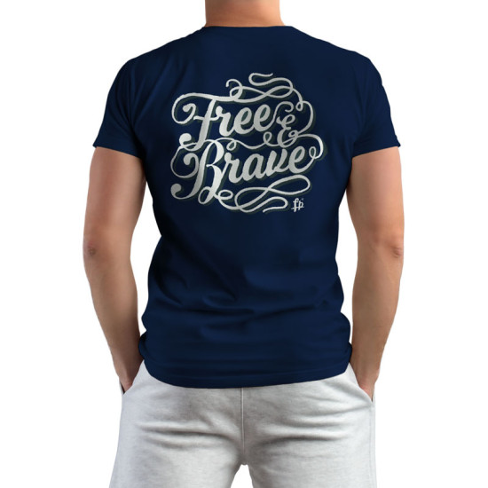 Free & Brave (Κοντομάνικο Ανδρικό / Unisex)