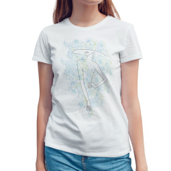 Γυναικεία φιγούρα με λουλούδια V4 (Κοντομάνικο Γυναικείο)