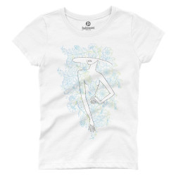 Γυναικεία φιγούρα με λουλούδια V4 (Κοντομάνικο Γυναικείο)