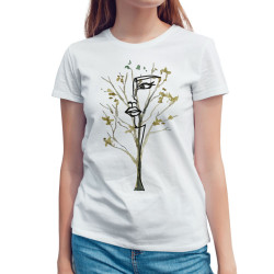 Γυναικείο πορτραίτο με δέντρο (Κοντομάνικο Γυναικείο) Γυναικείο πορτραίτο με δέντρο (Κοντομάνικο Γυναικείο)