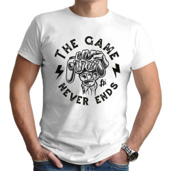 THE GAME NEVER ENDS (Κοντομάνικο Ανδρικό / Unisex) THE GAME NEVER ENDS (Κοντομάνικο Ανδρικό / Unisex)