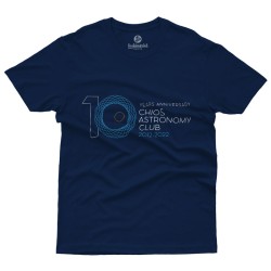10 Years Chios Astronomy Club V2 (Κοντομάνικο Ανδρικό / Unisex)