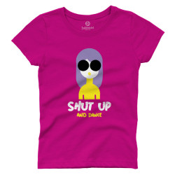 SHUT UP AND DANCE T-SHIRT (Κοντομάνικο Γυναικείο) SHUT UP AND DANCE T-SHIRT (Κοντομάνικο Γυναικείο)