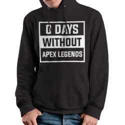 0 DAYS WITHOUT APEX LEGENDS (Κουκούλα Unisex) 0 DAYS WITHOUT APEX LEGENDS (Κουκούλα Unisex)