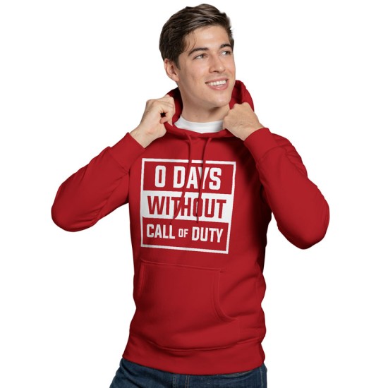0 DAYS WITHOUT CALL OF DUTY (Κουκούλα Unisex)