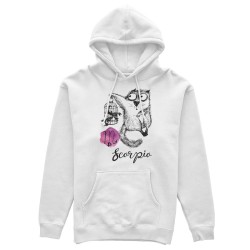 Αστείες Γάτες Ζώδια - Σκορπιός (Κουκούλα Unisex) Αστείες Γάτες Ζώδια - Σκορπιός (Κουκούλα Unisex)