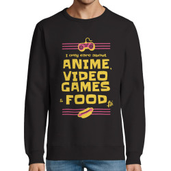 anime & video games (Φούτερ Unisex)
