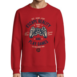 ESCAPE REALITY PLAY GAMES (Φούτερ Unisex) ESCAPE REALITY PLAY GAMES (Φούτερ Unisex)