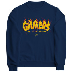 GAMERS DON'T DIE THEY RESPAWN (Φούτερ Unisex) GAMERS DON'T DIE THEY RESPAWN (Φούτερ Unisex)