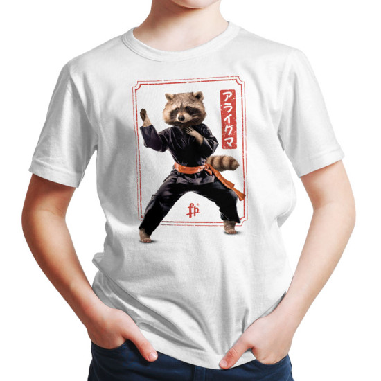 KUNG FU RACCOON (Κοντομάνικο Παιδικό)