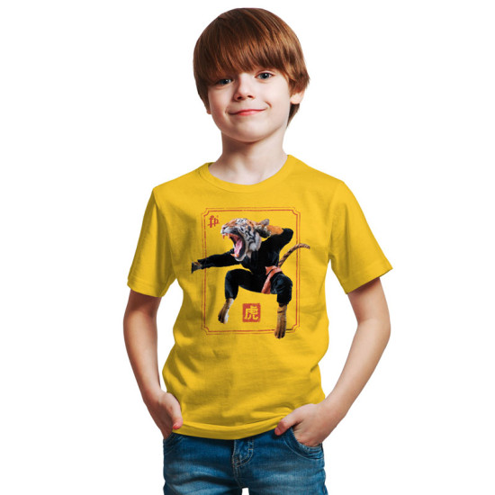 KUNGFU TIGER (Κοντομάνικο Παιδικό) KUNGFU TIGER (Κοντομάνικο Παιδικό)